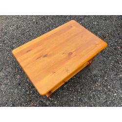 Pine coffee table