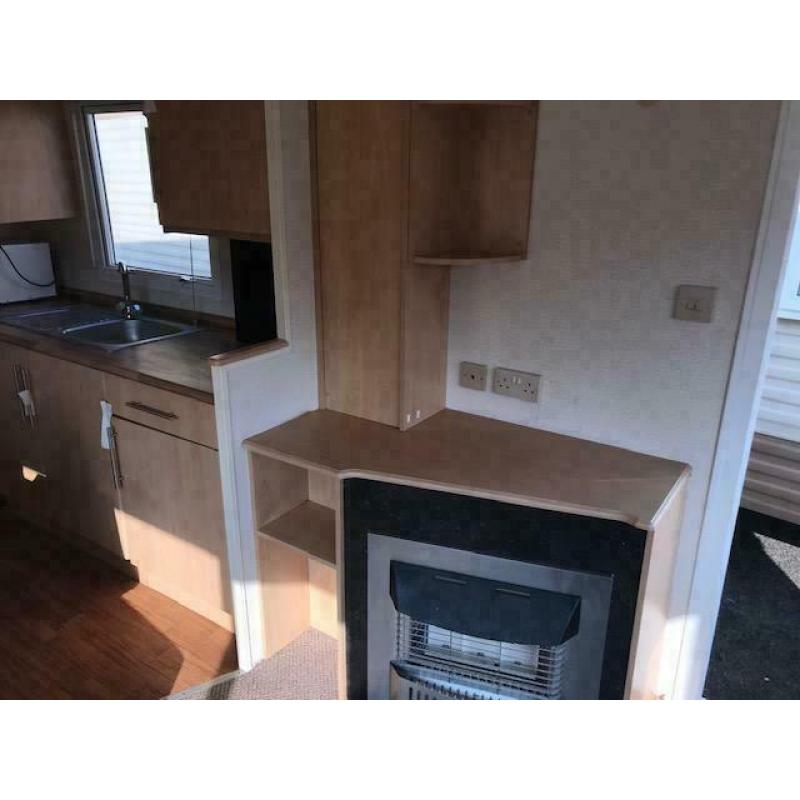 COSALT PARK LEISURE 28 X 10 2 BED D/G STATIC CARAVAN FREE UK DELIVERY