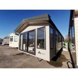 luxury 6 berth static caravan for sale at TRECCO BAY IN PORTHCAWL