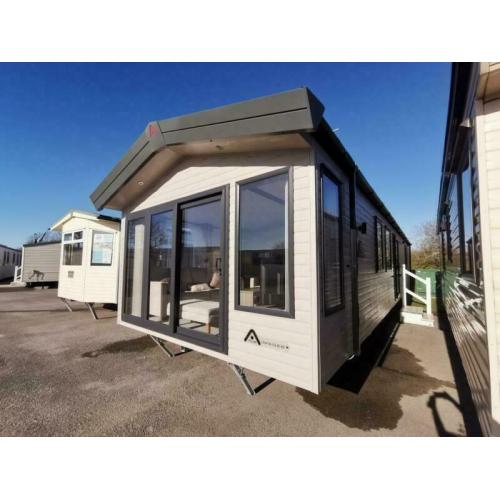 luxury 6 berth static caravan for sale at TRECCO BAY IN PORTHCAWL