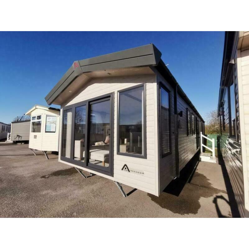 luxury 6 berth static caravan for sale at TRECCO BAY IN PORTHCAWL