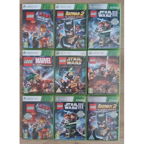 Lego Xbox 360 Games (pre-owned)