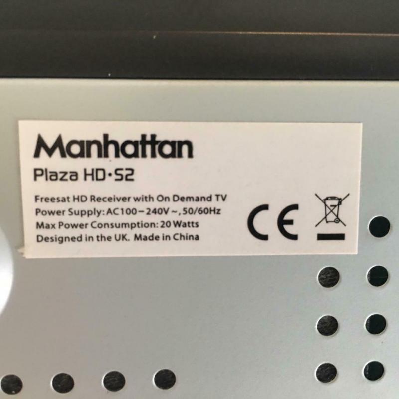 Manhattan Plaza HD-S2 Freesat Receiver