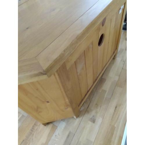 Wooden television stand