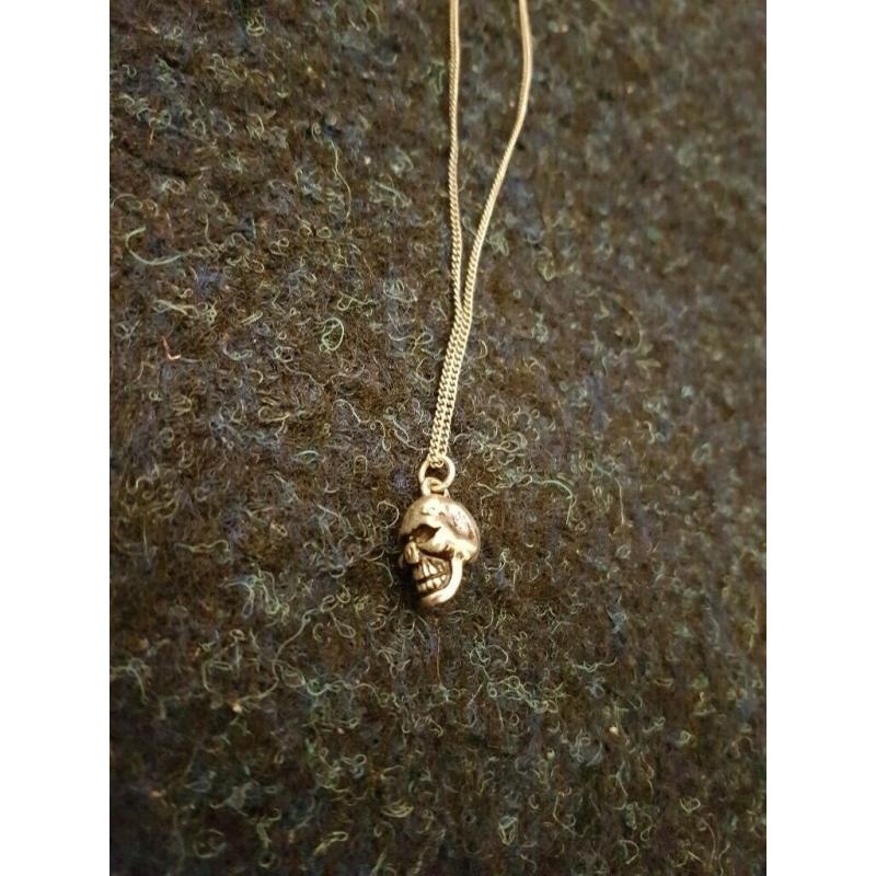 Smooth Skull Necklace