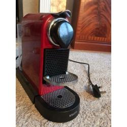 Nespresso Krups sitiz and milk coffee machine