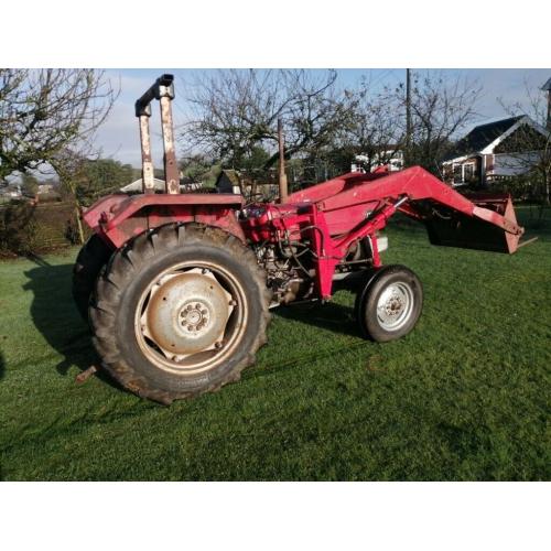 Massey Ferguson 135 agricultural tractor swept axle sep 1968