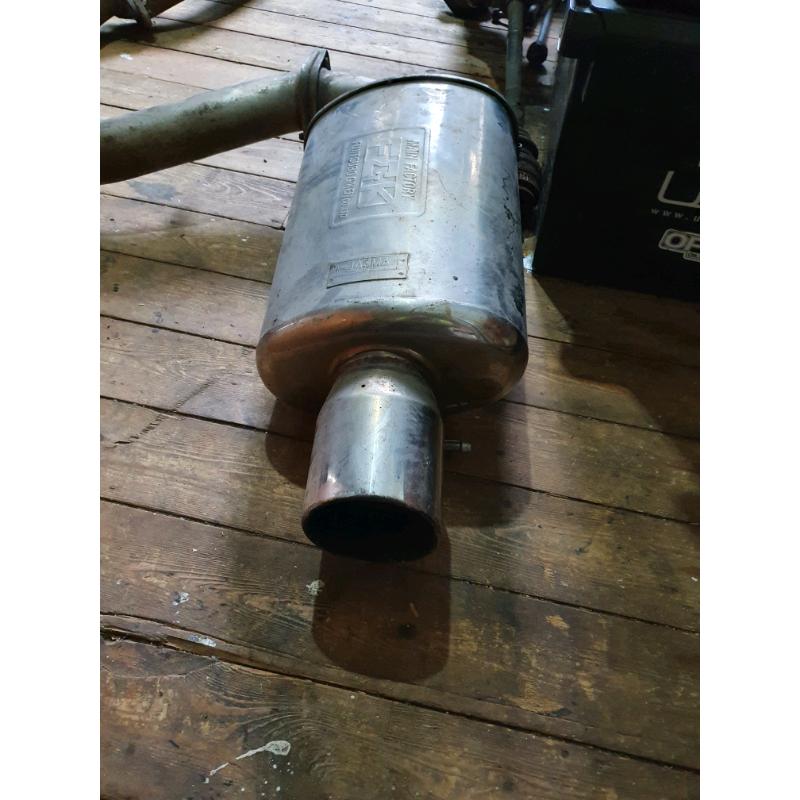 Jasma jap fitment big bore straight thought stenless steel exhaust sys