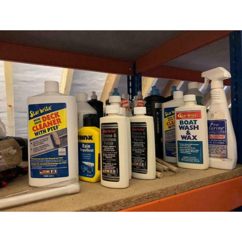 Boat Cleaning and Polish Products