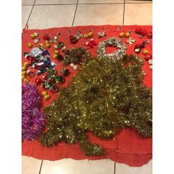 Decorations. Christmas festive. Assorted.