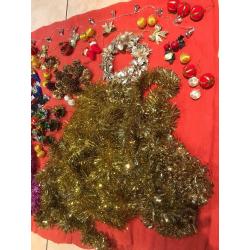 Decorations. Christmas festive. Assorted.