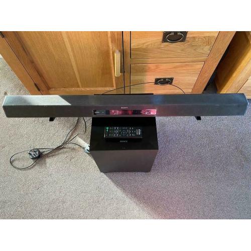 Sony Soundbar 2.1 channel 300W Bluetooth Wireless Subwoofer Excellent condition