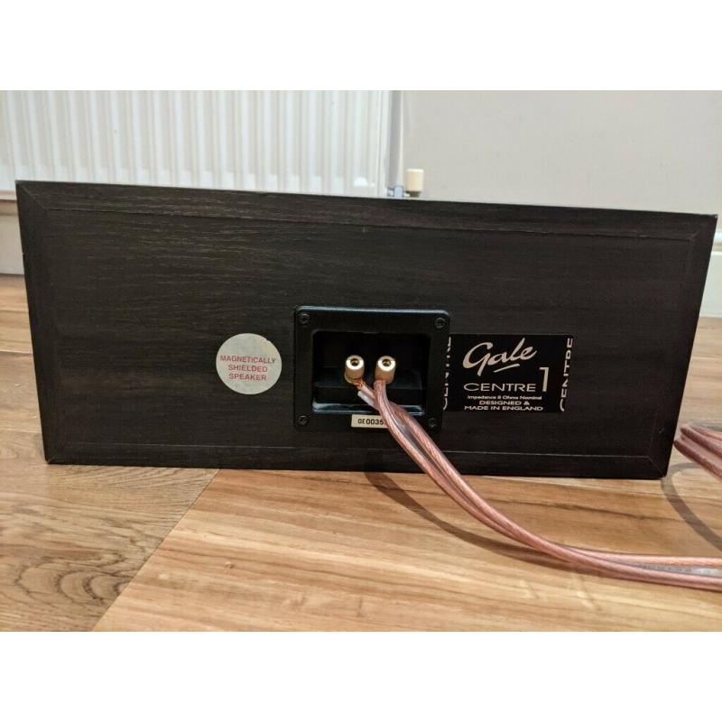 Gale Centre 1 Main Speaker Impedance 8 OHMS Nominal