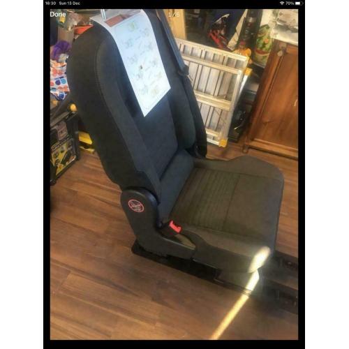 Van rear seat