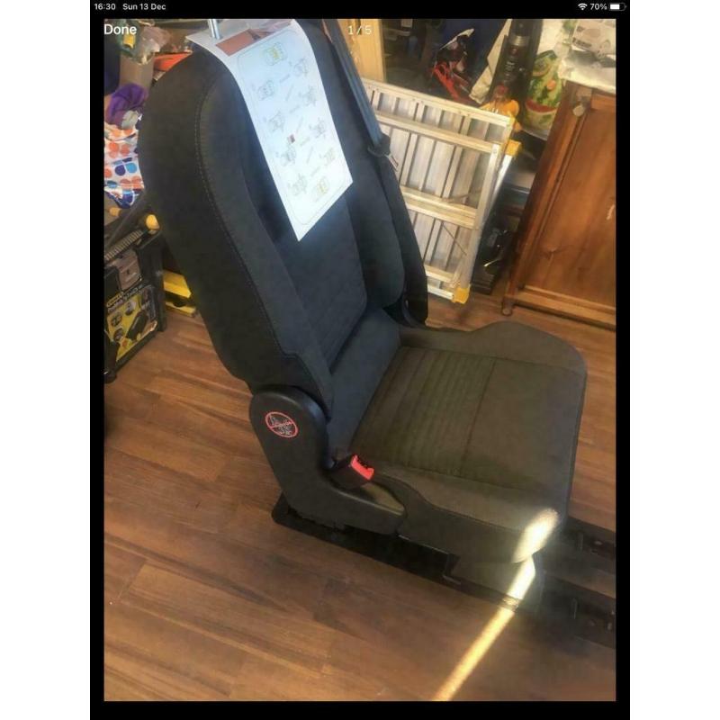 Van rear seat