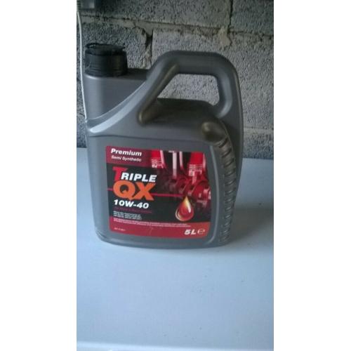 Triple QX 10w40 semi synthetic premium engine oil