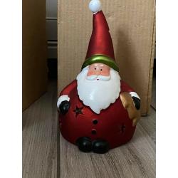 Yankee candle Santa tealight holders