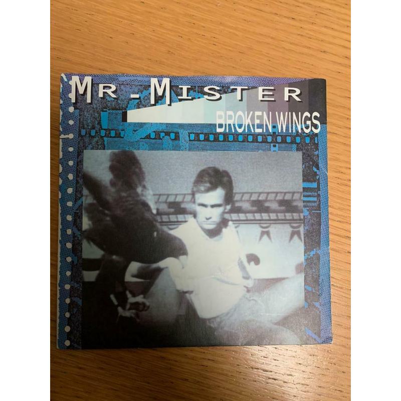 Mr. Mister Broken Wings 7? Vinyl Record