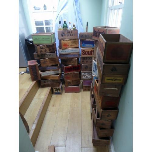 Rustic Wooden Storage Boxes
