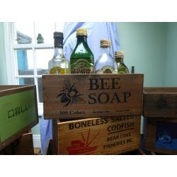 Rustic Wooden Storage Boxes