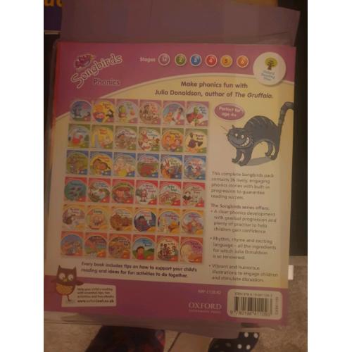 36 Songbird children educational books