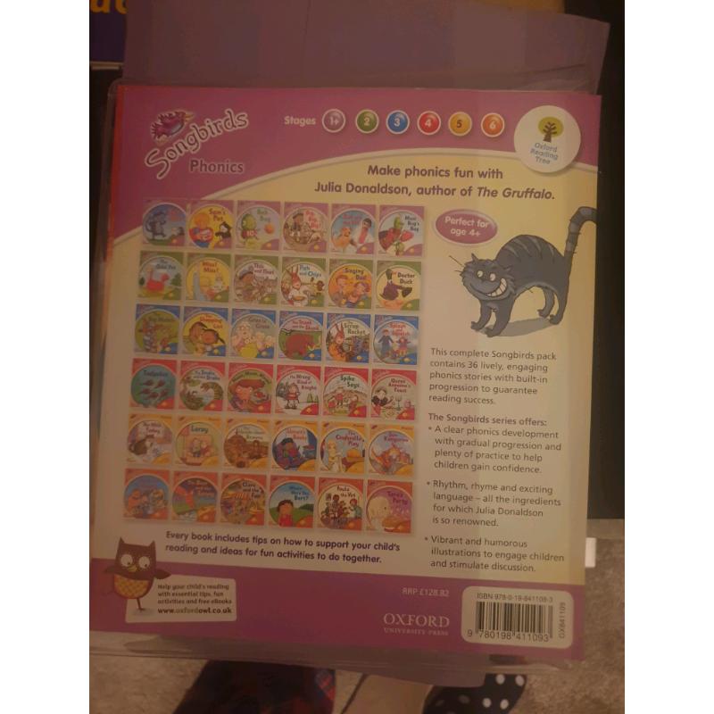 36 Songbird children educational books