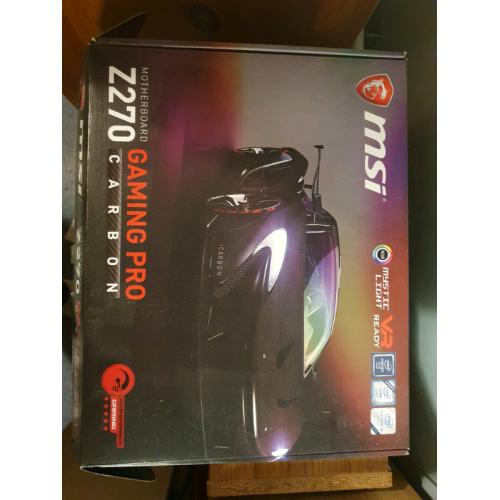Z270 intel motherboard pro carbon
