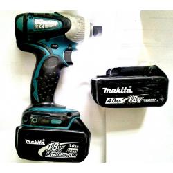 Makita impact driver coming with 2 x batteries