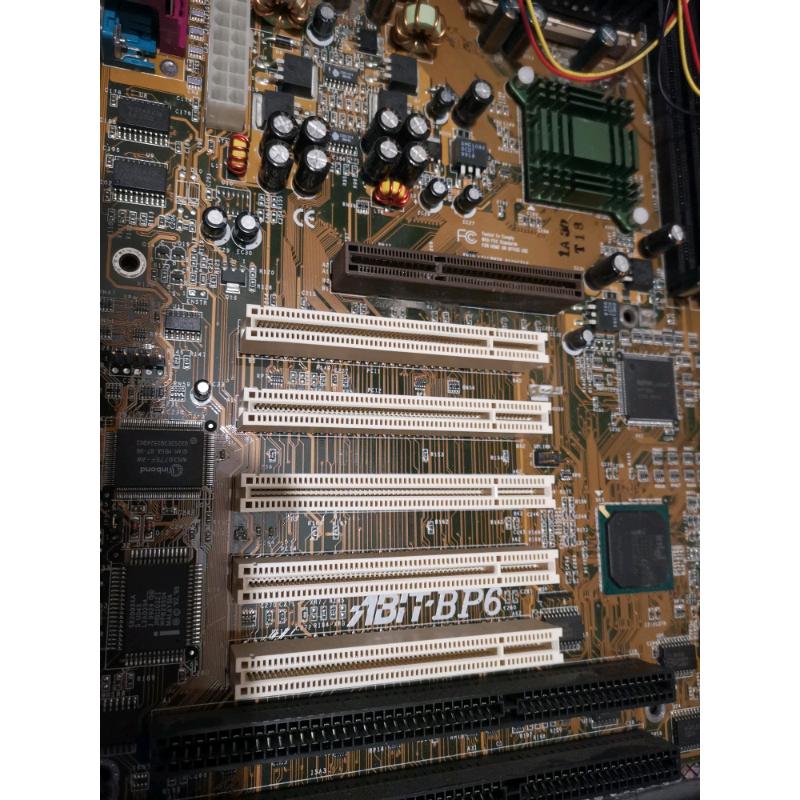 ABIT BP6 retro beautiful dual socket 370 Intel 440BX