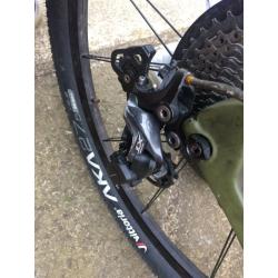 Bianchi Methanol 27.3 SL(650b) Carbon Fibre mountain bike.