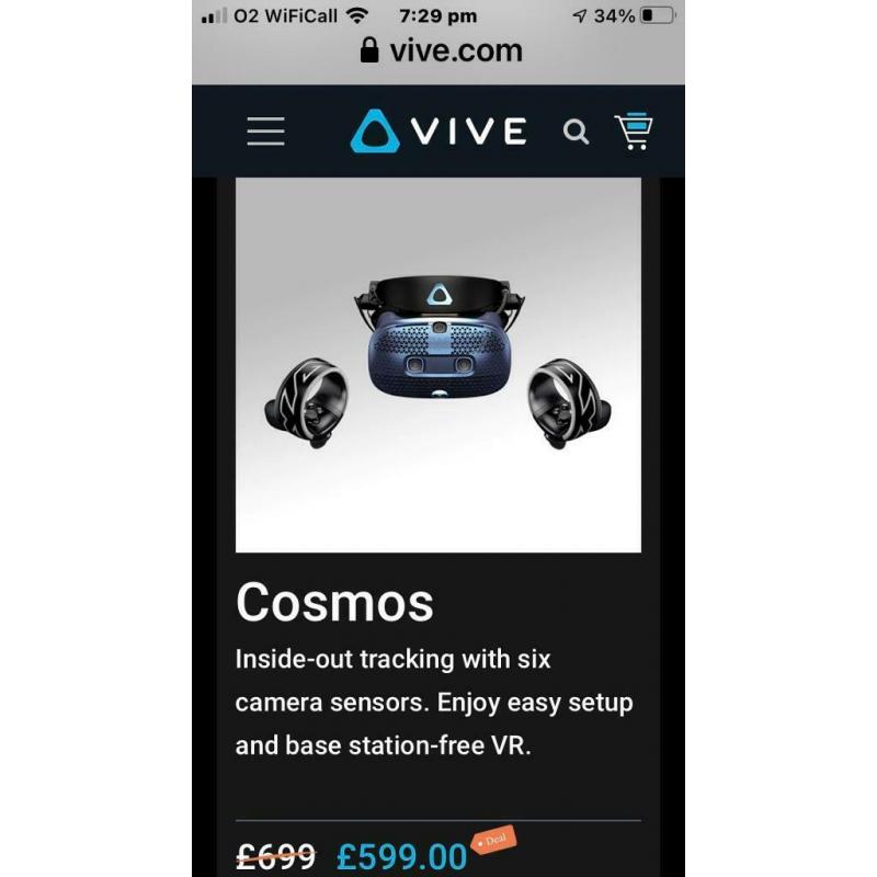 HTC VIVE COSMOS VR