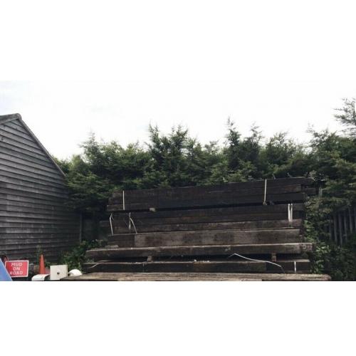 Wanted Railway crossing sleepers timbers