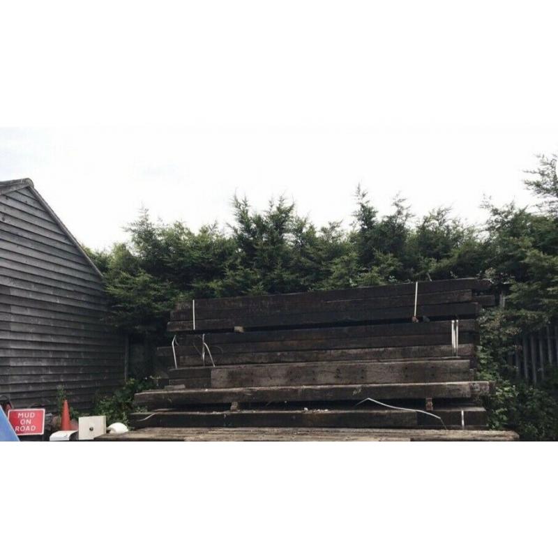 Wanted Railway crossing sleepers timbers