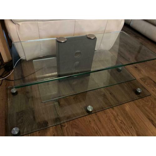 Glass TV Stand