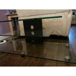 Glass TV Stand