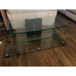 Glass TV Stand