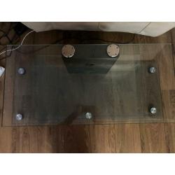 Glass TV Stand