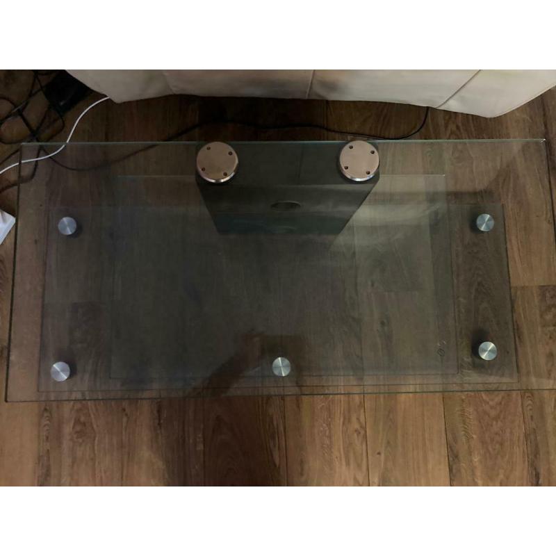 Glass TV Stand