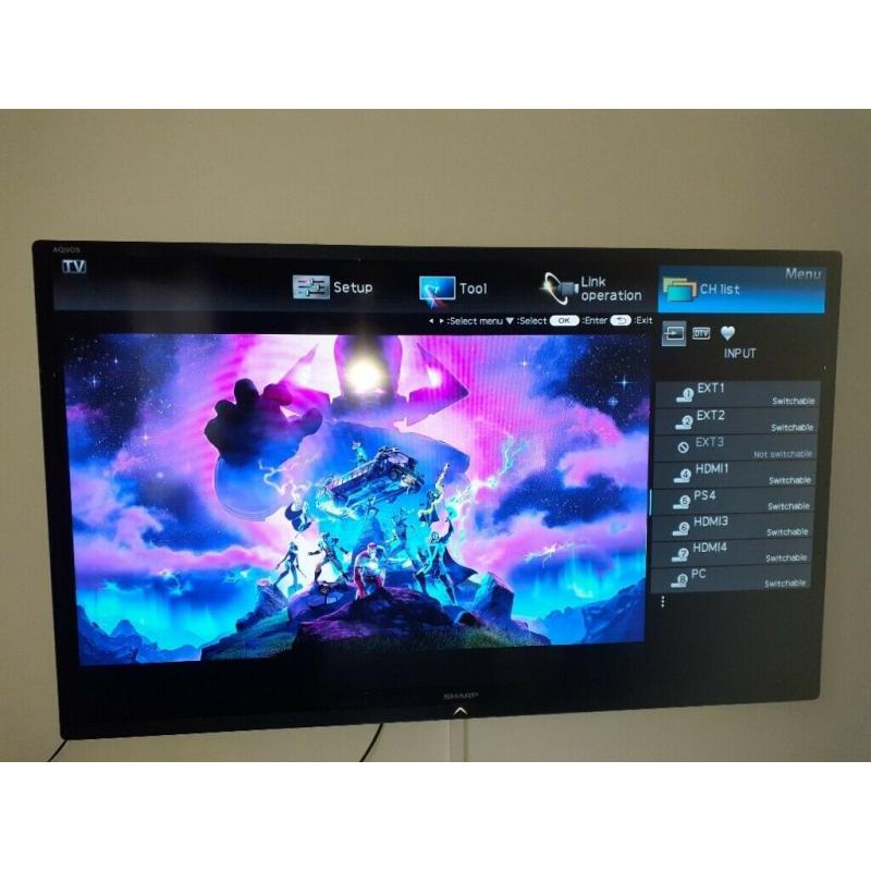 SHARP 60 INCH LCD TV LC60LE636