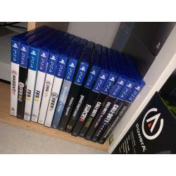 PS4 with 14 games