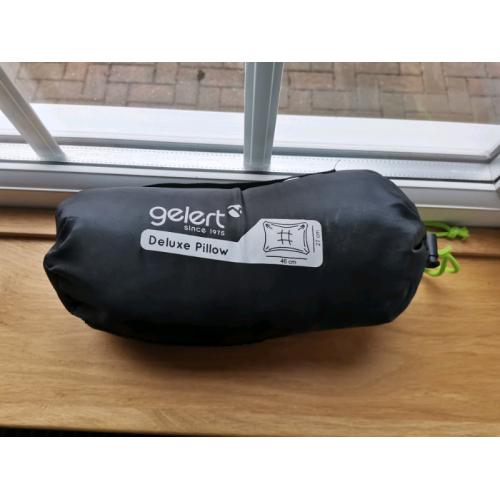 Small roll up camping pillow