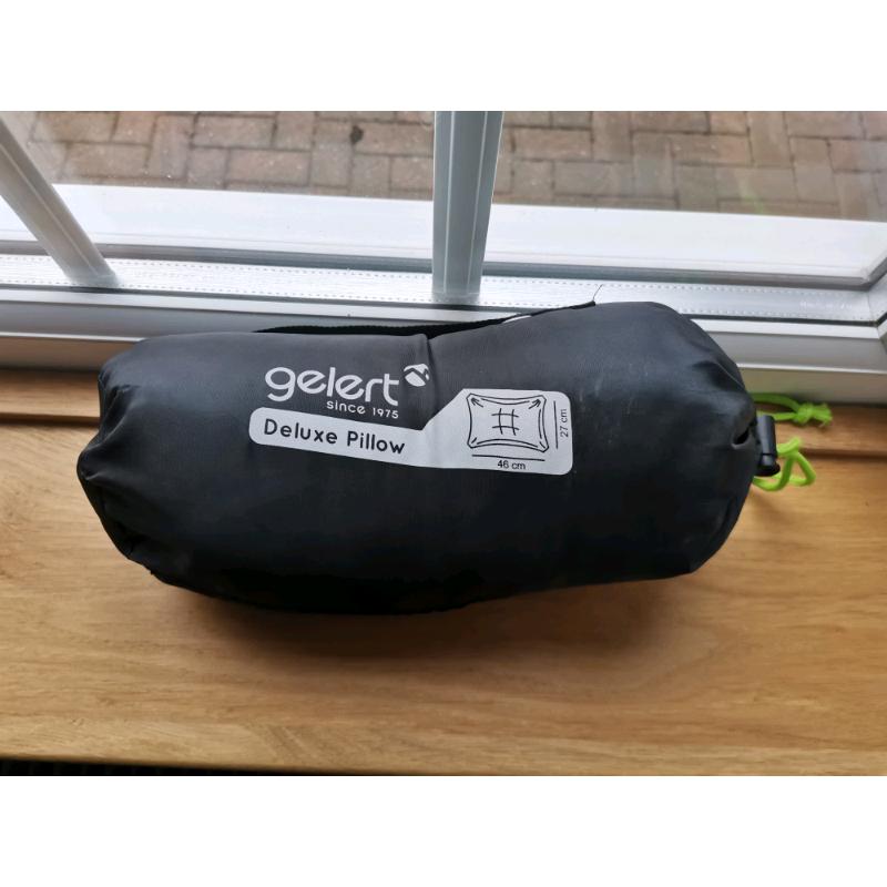 Small roll up camping pillow