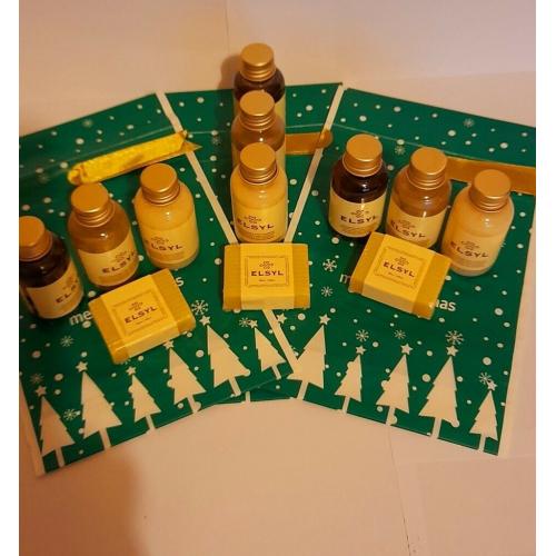 3 Xmas bags of toiletries - 4 items in each bag