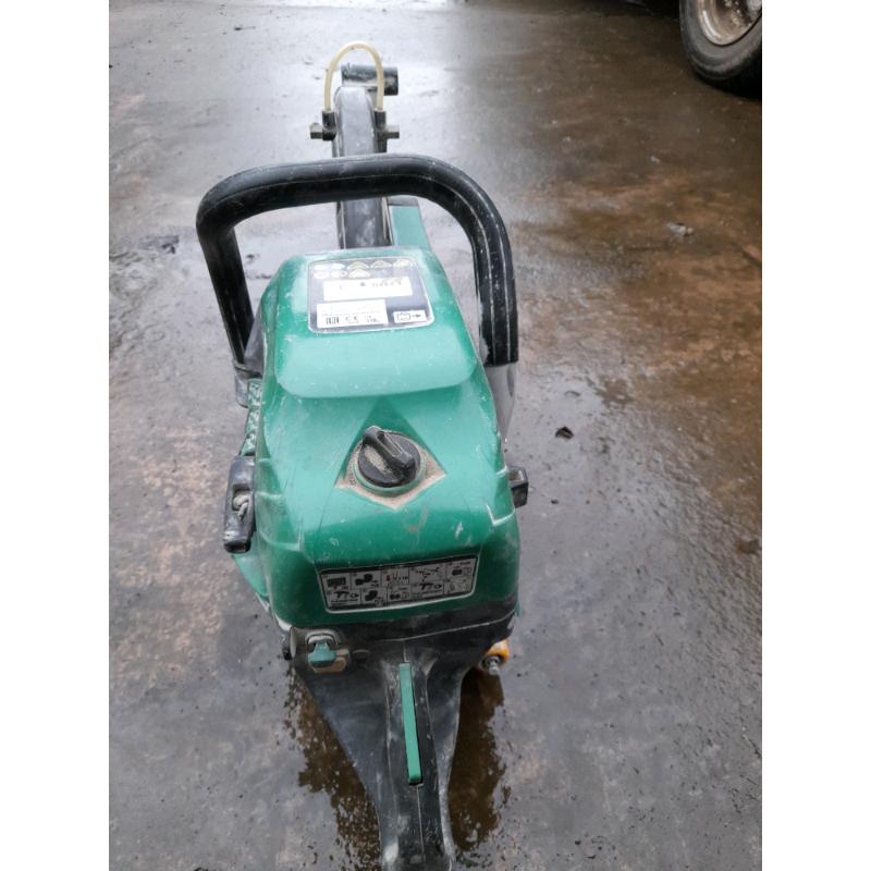 Hitachi concrete saw