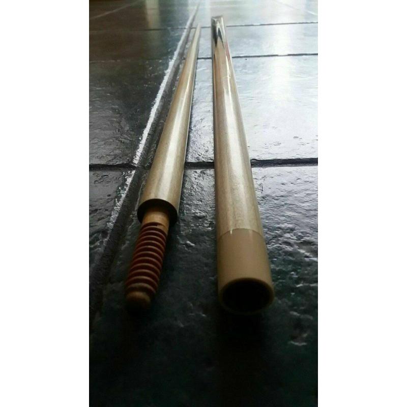 JOE DAVIS CUE (THE GREAT PLAYERS) 2 PIECE OLD CUE ?300