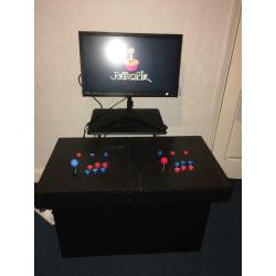 2 portable arcade cabinets/sticks/machine with raspberry pi