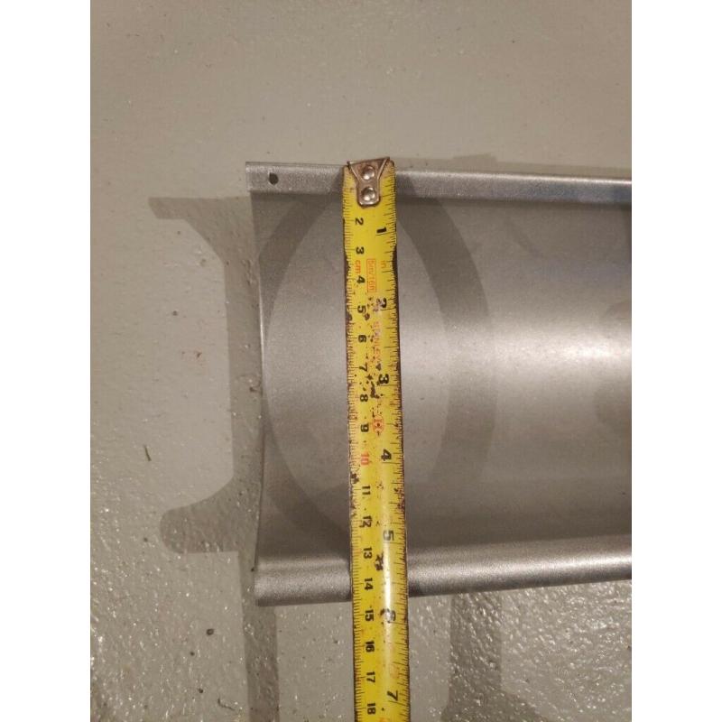 Lindab Gutter External 120 Degree Angle (240 Degree Internal) - Silver Metallic