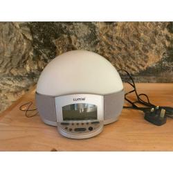 SAD lamp - Lumie clock radio nightlight
