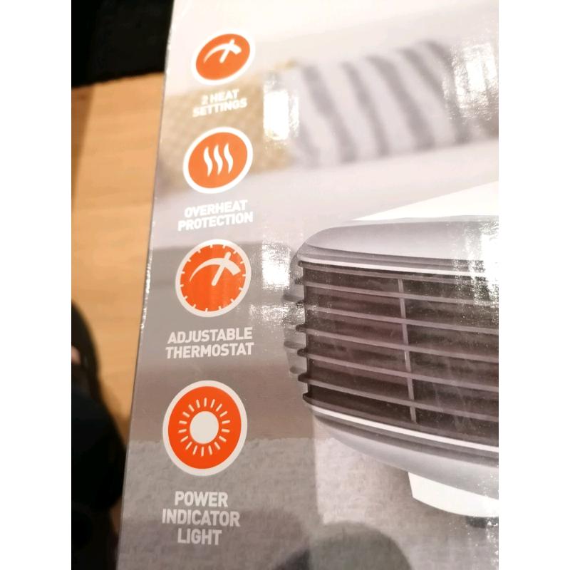 NEW Fan Heater 2000 Watts