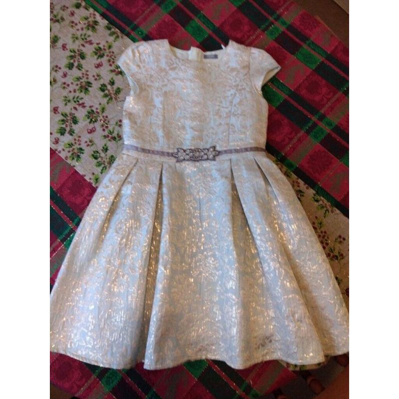 Next Girls Christmas Dress Aged 8yrs